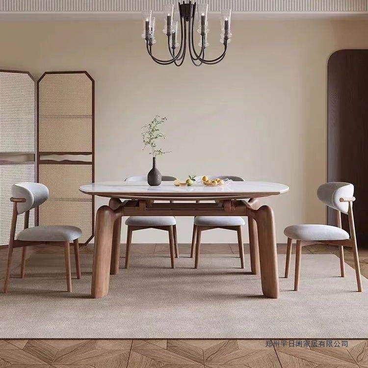 岩板餐桌椅组合家用小户型全实木大象脚餐桌现代简约方圆两用餐桌,鲜花速递/花卉仿真/绿植园艺,割草机/草坪机,淘宝优惠券,粉丝福利购,淘宝优惠卷