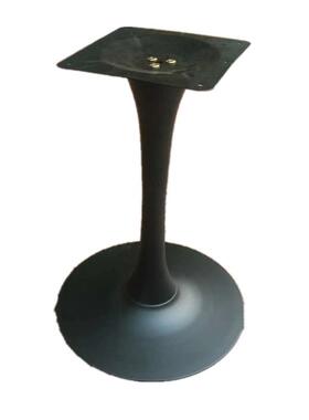 大理JST-TJ-0石郁金香具金属铁艺桌腿支架座北欧餐厅白色西烤漆喇