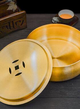 铜干艺大35424号茶洗笔洗功夫茶具盂洗茶盘茶道六君子水零配特水