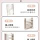 柜简约家用户门口奶油985风多层大容量 架布气帘入鞋 免叠安装 折鞋