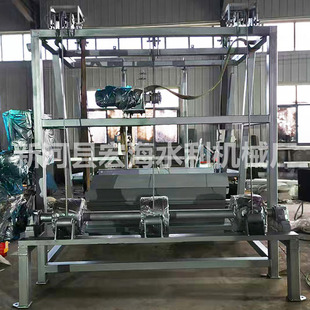 钢丝绳牵引清污机 回转式格栅除污机 不锈钢机械格栅污水处理设备