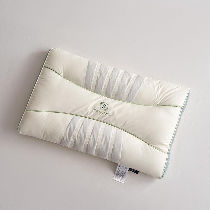 枕头枕芯成人家用决明子护颈枕助睡眠单人学生宿舍一对装低枕整头