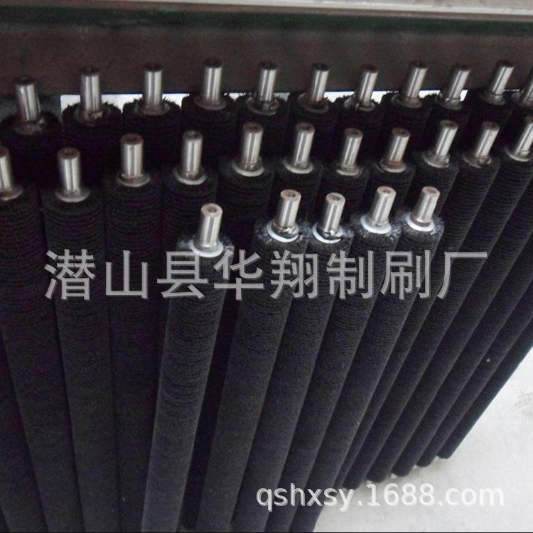 毛刷厂供应磨料丝毛刷,机械研磨毛刷辊 抛光毛刷滚 钢板打磨刷辊