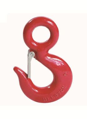 配手摇绞盘绞车0.8t1.6t3.2t拉力白锌和红色美式货钩子