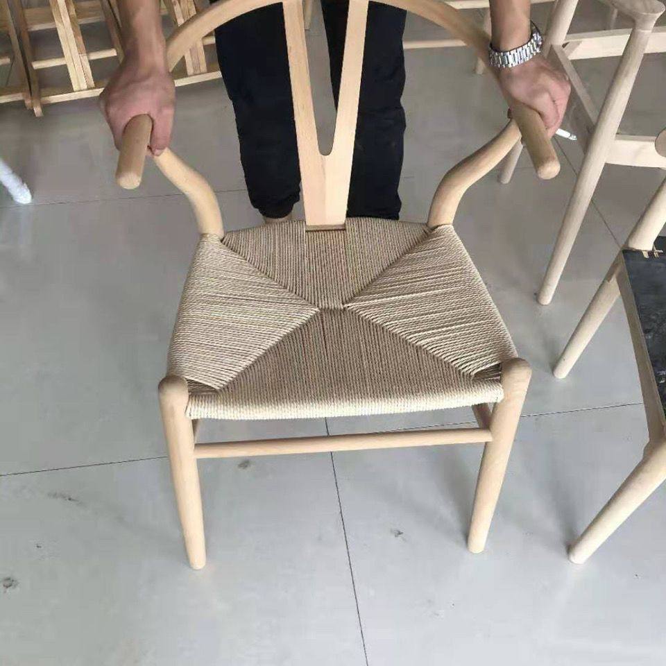 进口榉木白蜡木y椅北欧原木民宿圈椅休闲中式靠背椅椅子茶馆椅,住宅家具,餐椅,淘宝优惠券,粉丝福利购,淘宝优惠卷