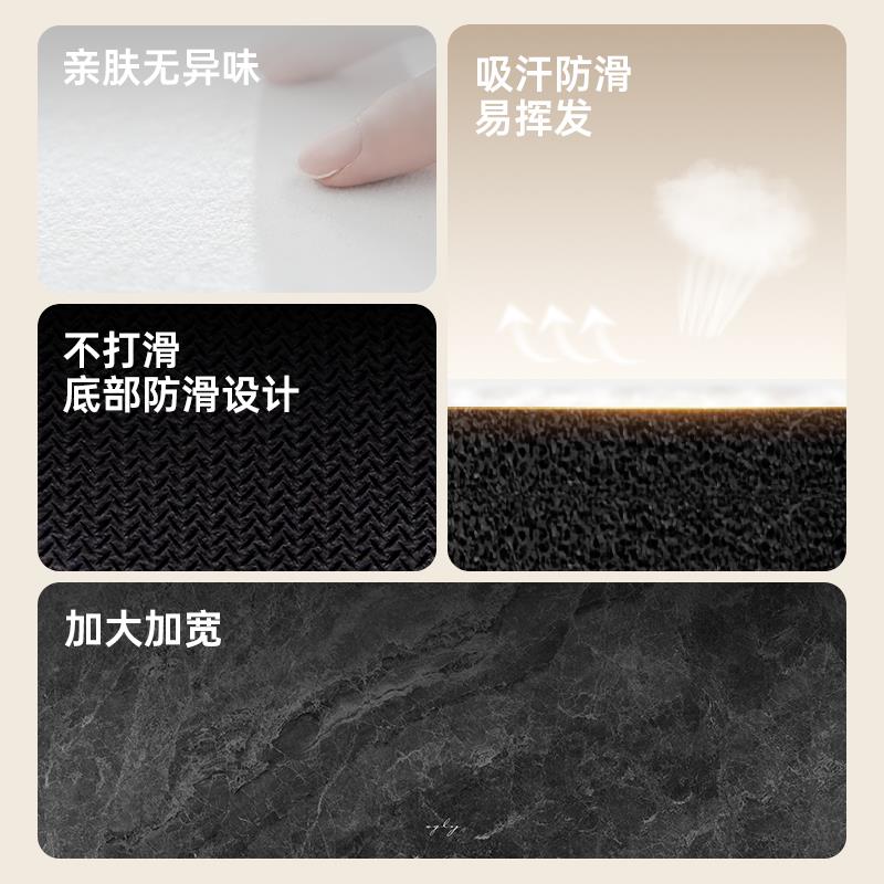 OGLY物几里瑜珈垫垫防滑减静音加厚地震加大加宽运pdkj1074动健身