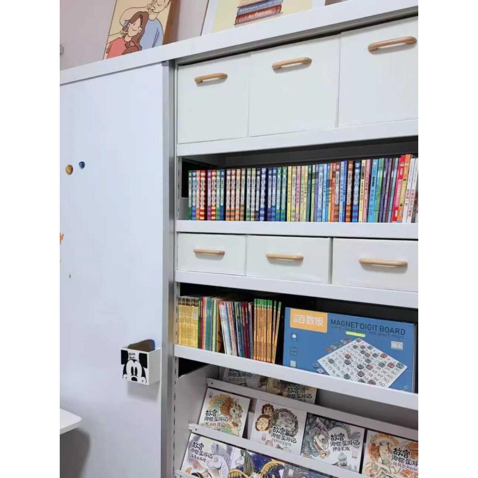 定制图书馆书架收纳盒大小家用织物可折叠收纳盒衣柜衣服收纳抽屉