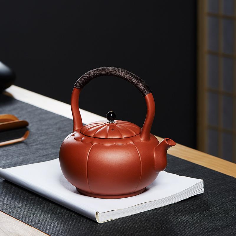 宜兴紫砂烧茶壶提梁煮蒸茶茶烧水炉壶电陶ZH-1200-煮水茶器电热炉