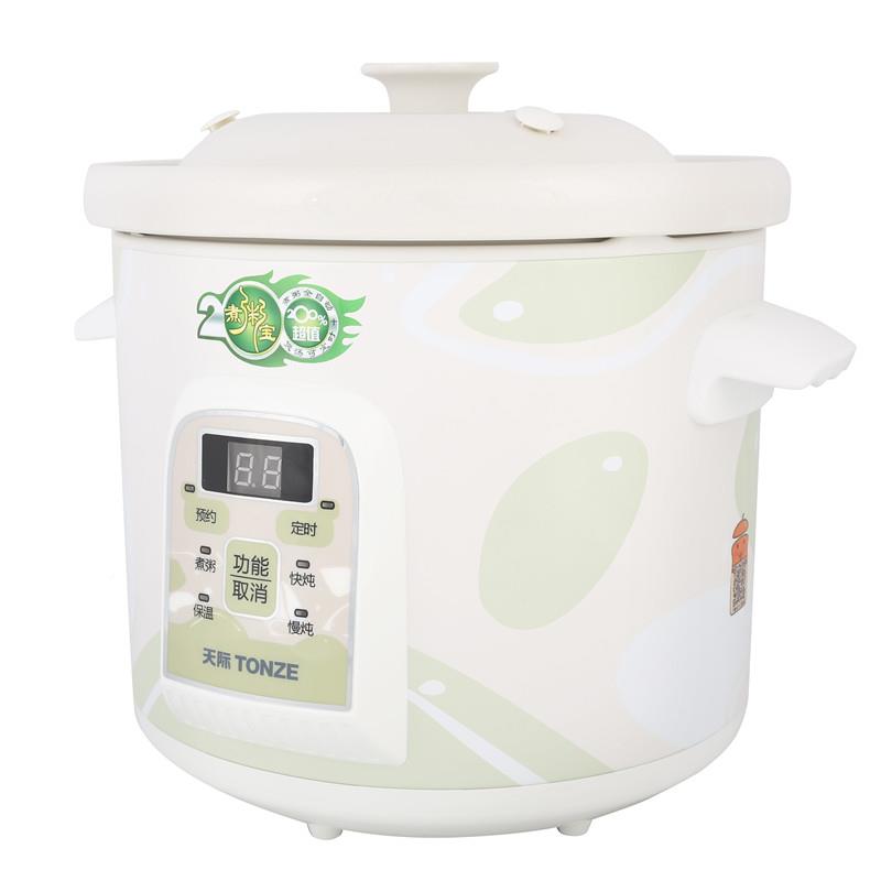 粥天际煮宝全自动电炖锅陶瓷电炖锅炖锅婴儿熬容粥家煮用粥煲汤超