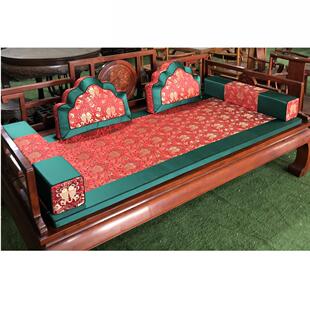 中罗汉床坐垫红式木真沙发宝座榻丝屁股垫子定VPT传统海老式家具