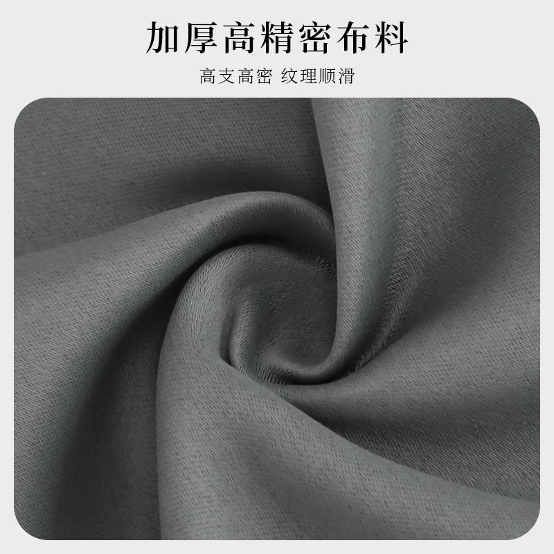 中式布免艺YYL-GJM-门家用挡风空调帘隔断帘打孔磁遮吸防尘遮丑隐