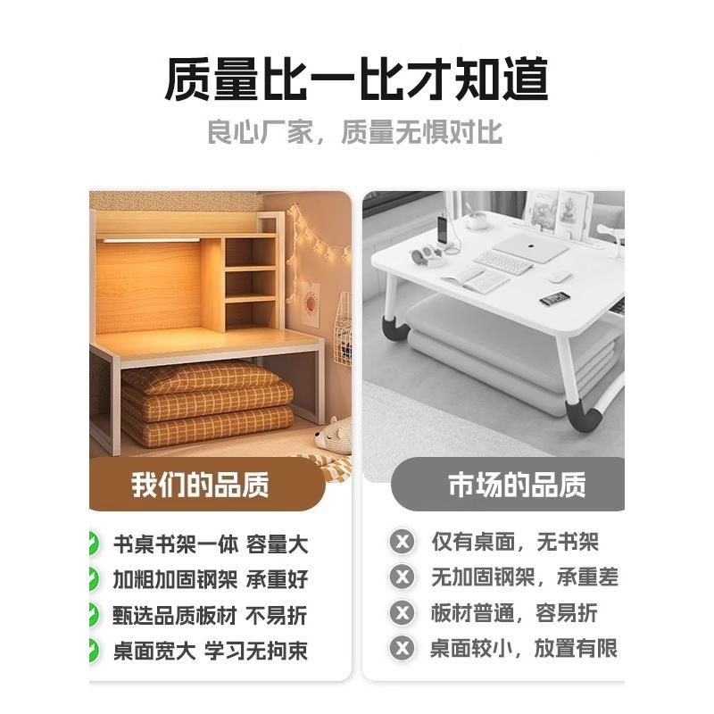 小宿舍床上电脑桌大学生上下铺人懒桌学习桌笔记书本床上YTQ桌子