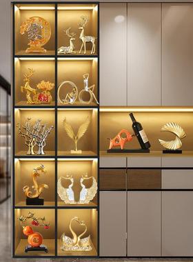 轻装奢高档摆件金色系列家居客厅酒柜电视柜饰办创意桌面公品室摆