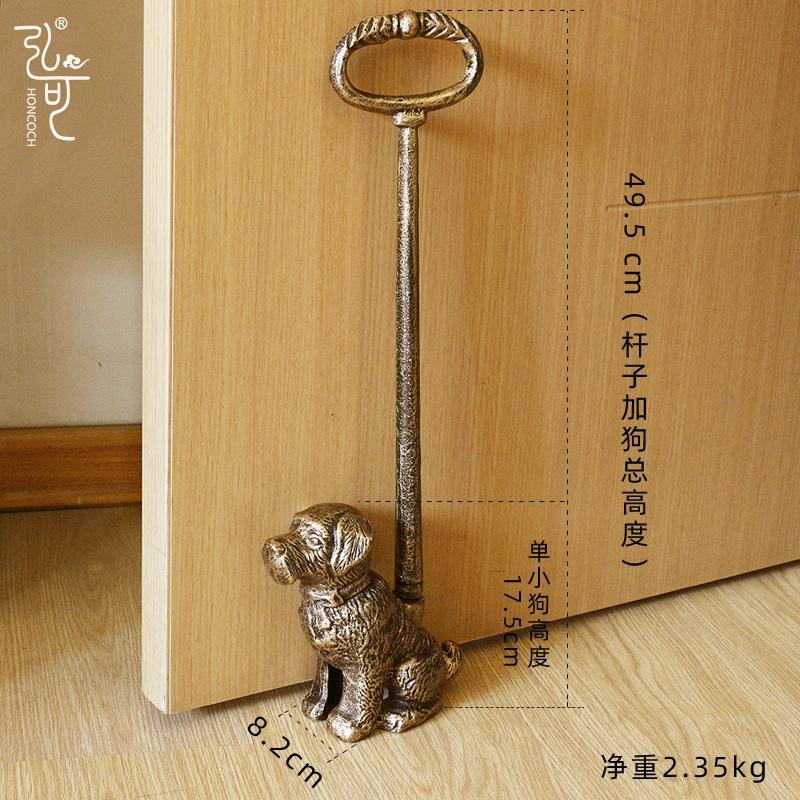 铸铁艺卡门档手门挡门风HC14121-器免打孔防撞安全顶提落地阻门器