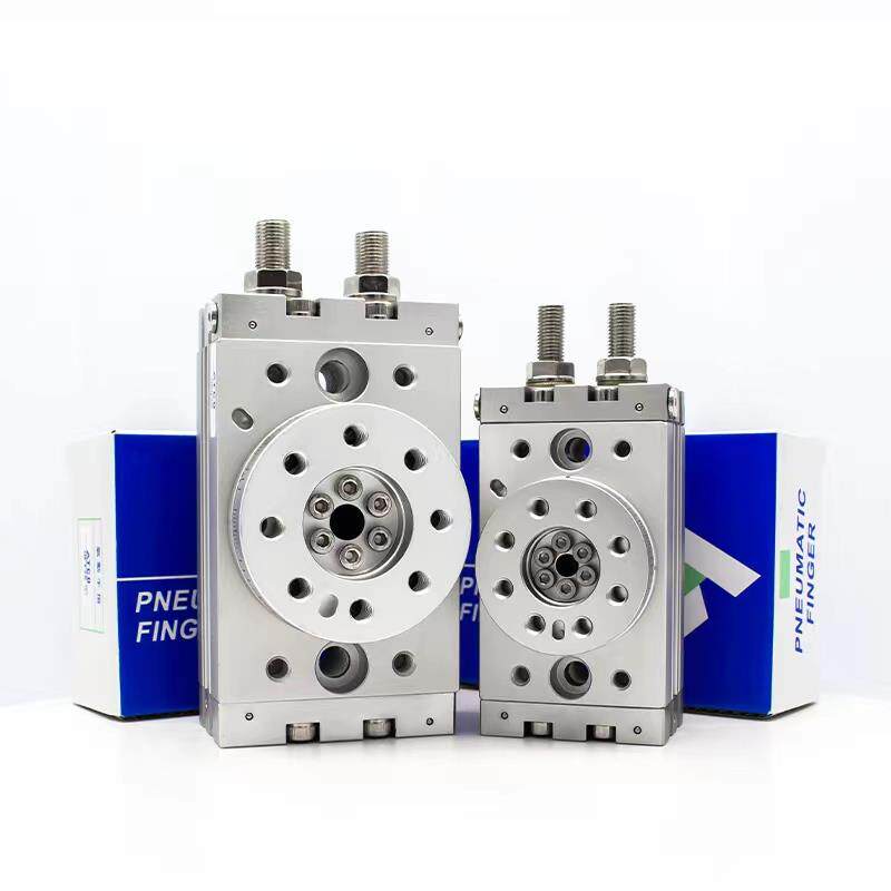 NSQ亚德客HRQ0A/H型RQ20A/HRQ30调A1/50A角度可180度旋转回转气缸