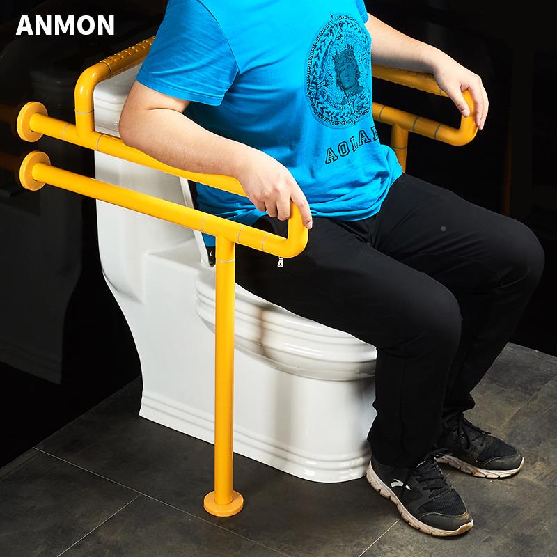 障浴室马孕桶安全无碍助力架人卫生间厕Anmon所老妇床身心障碍人