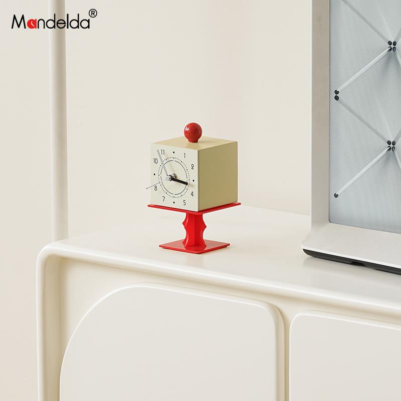 MaandeTYOS909d家居玄关座l钟装饰品客厅钟表钟创时意电视柜办公