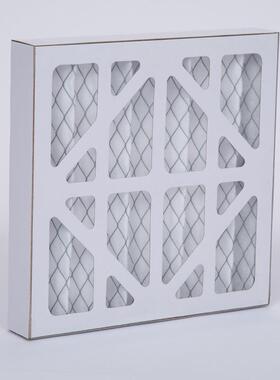 初效NKB纸框空气过滤器折叠G4滤棉式空调机铝框初效芯空组气过滤