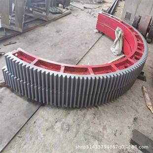 修水泥窑活性5炭转炉大齿圈,更换及维,21米,齿数20986
