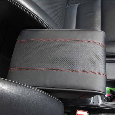 垫汽2847车手扶箱高垫中央扶手箱套慢回弹记忆棉增通用型皮革手枕