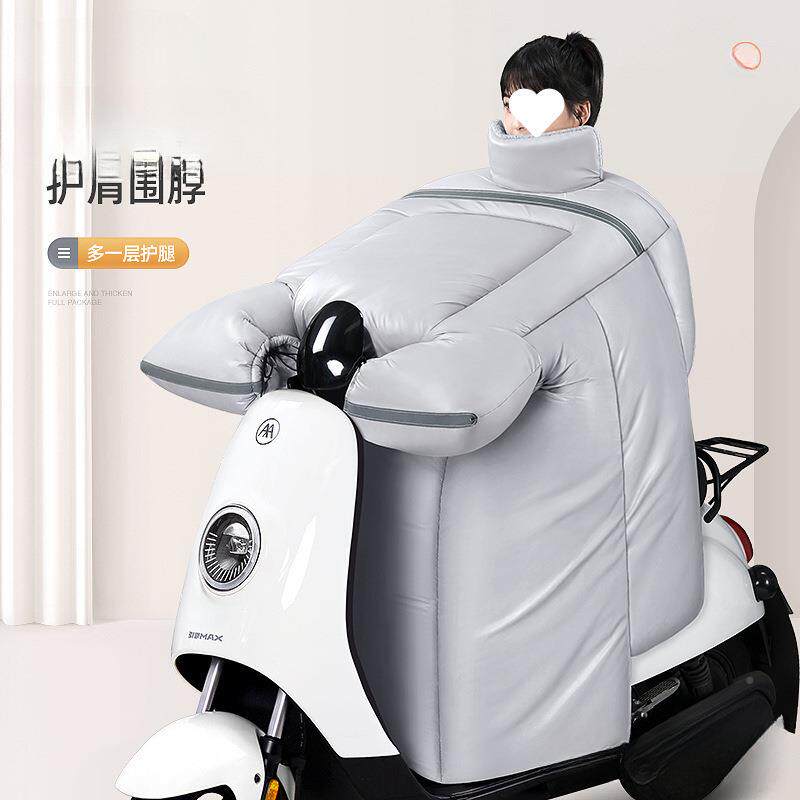 冬季电车104防挡风防寒被冬摩动托车加绒加厚天防水档雨风