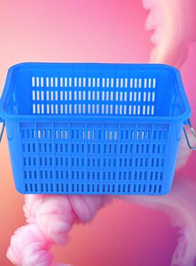 可料套塑胶框蓝色加RWH厚塑料周转箩衣物收纳塑周箩筐全新料转箩
