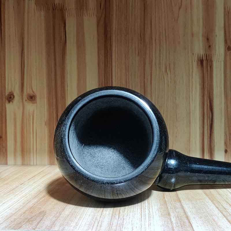 家用天然乌金石石臼捣蒜器捣药罐擂钵蒜臼子捣碎器宝宝辅食研磨器