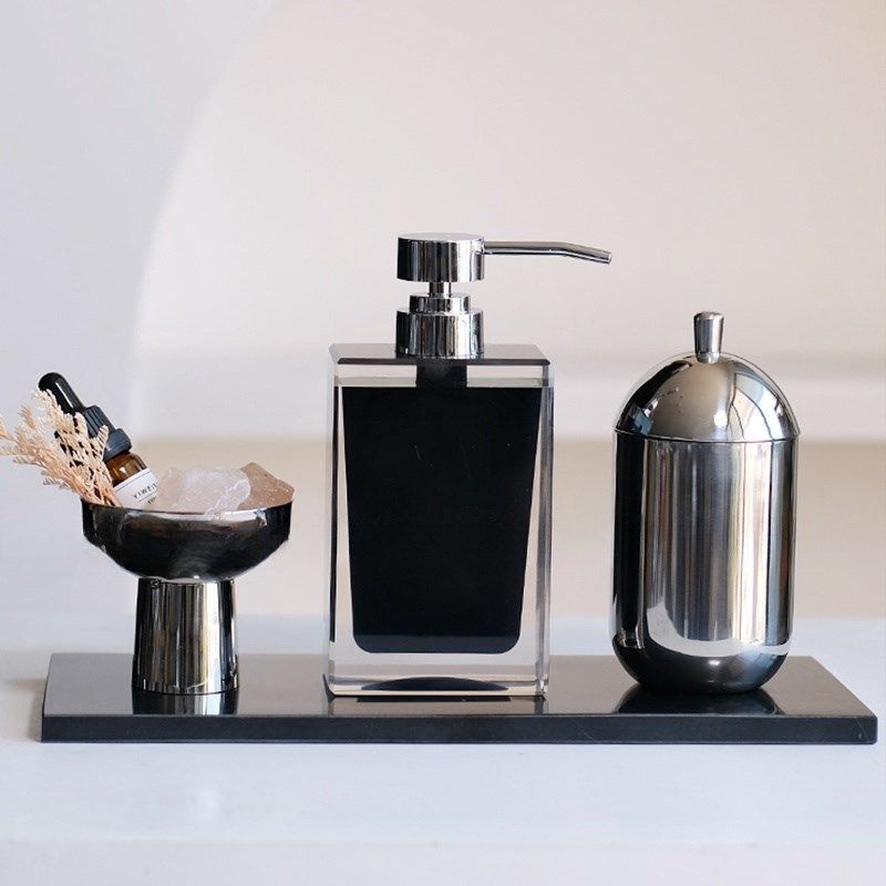 卫生间浴室托盘摆件套装样板间洗漱台按压瓶香薰棉签筒组合大理石,家居饰品,家饰软装搭配套装,淘宝优惠券,粉丝福利购,淘宝优惠卷