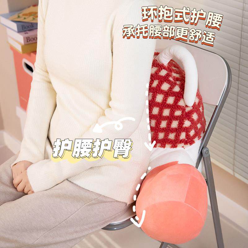 沙发靠枕抱枕床头大靠背懒人椅玩偶飘窗护腰子客办公室2大脚怪026