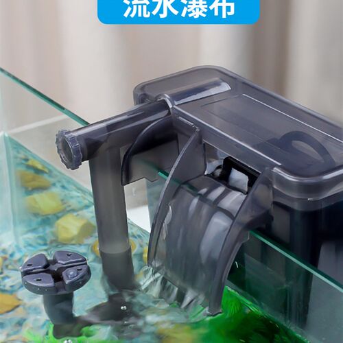 鱼缸壁挂过滤器外置式过滤泵水族箱循环泵静音设计