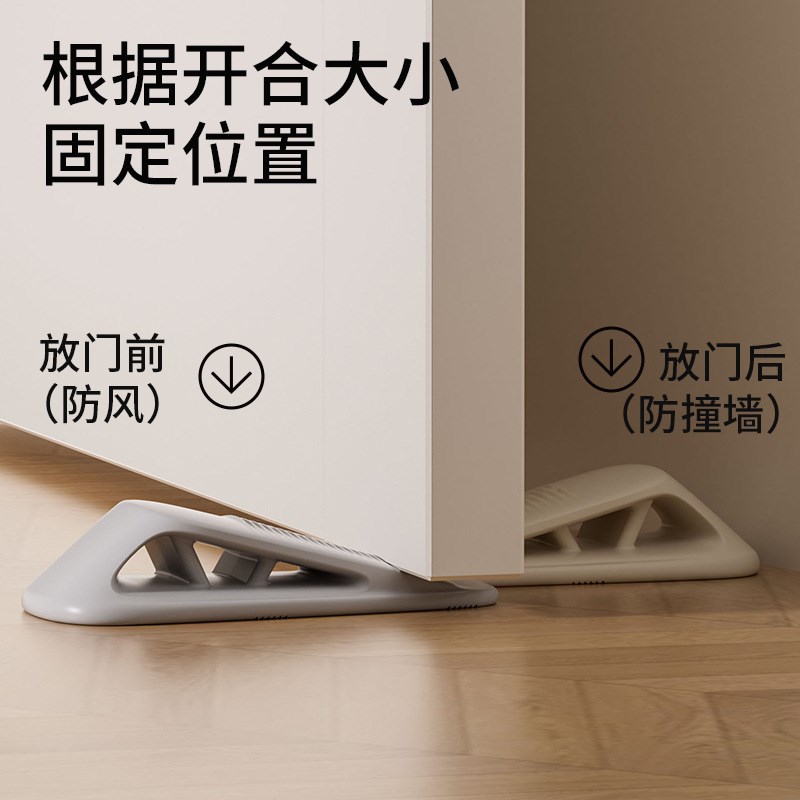 门挡阻门器防风门塞安全防撞创意堵门工具大门缝固定顶门器门楔子图片
