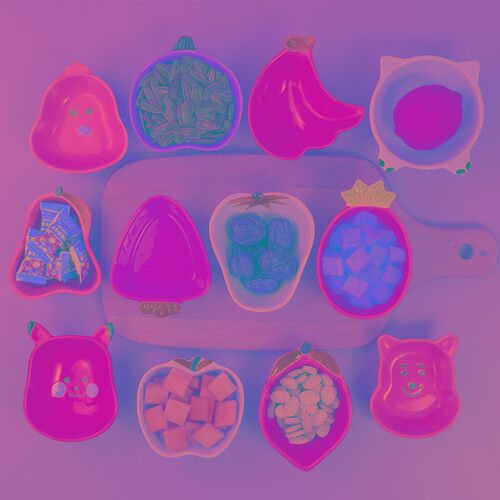 釉下彩卡通陶瓷小碟子盘子点心酱料碟子味碟辅食碗餐具安全健康瓷