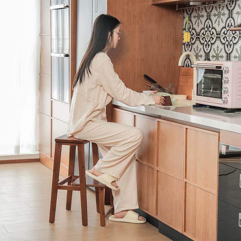用家多能厨稳步梯凳登高二步折叠楼梯子功房两梯凳用高凳吧台凳置