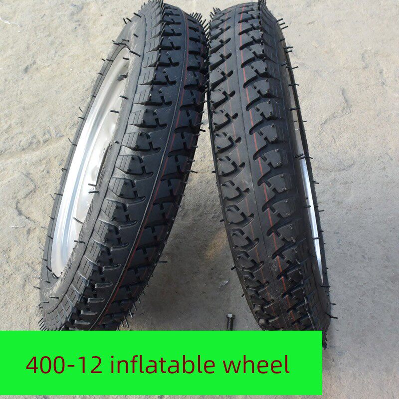 400-8400-12500-16马轮与轮轮车轮轮重型实心充气承重轴轮推