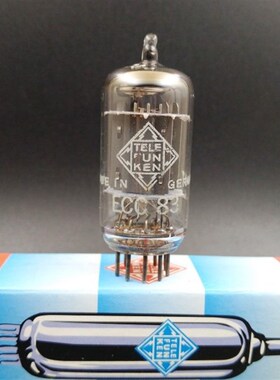 全新德律风根 ECC82 12AU7 ECC83 12AX7 6N4电子管坑屏T云母 滑屏