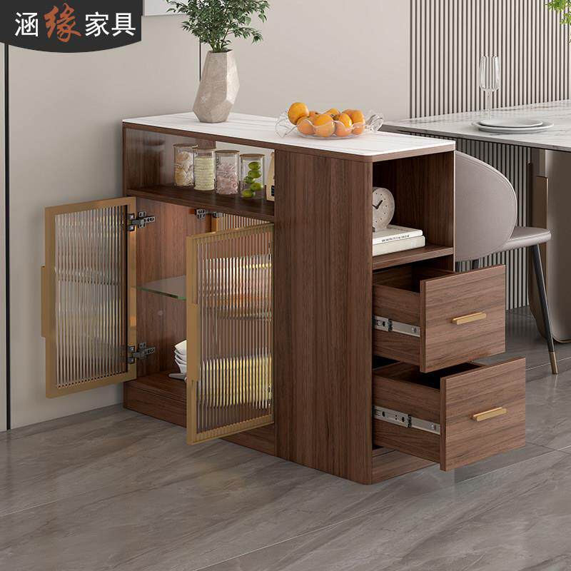入7W26户玄关柜隔客沙发断柜边柜简约现代餐边厅柜酒柜靠W墙茶水