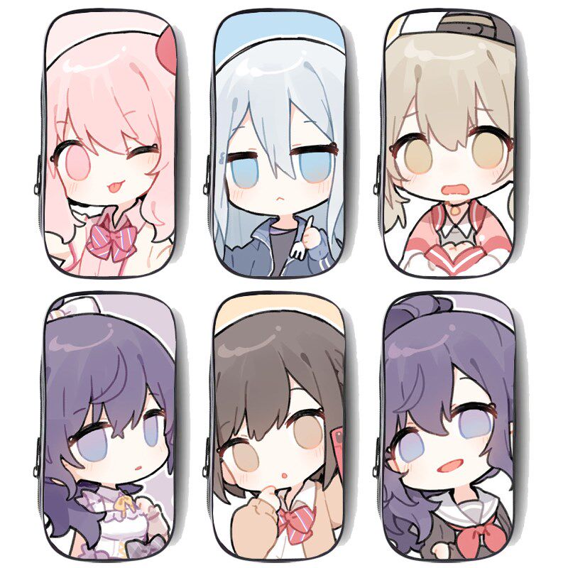 世界计划多彩舞台神代类朝比奈真冬宵崎奏中小学生儿童文具盒笔袋