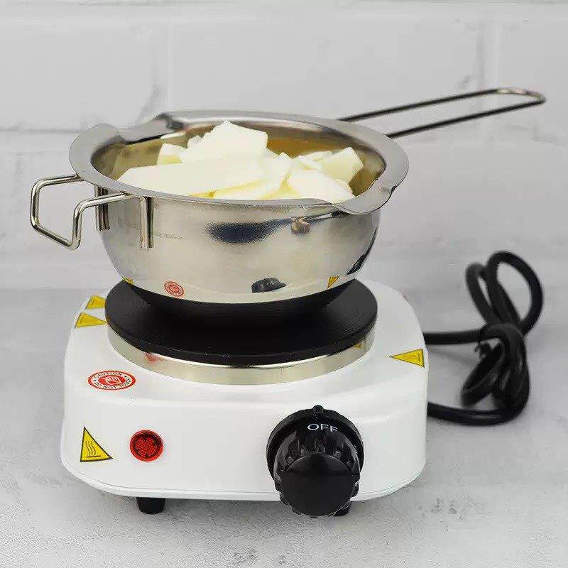 烛DIY工具组合化蜡小锅+蜡蜡烛芯稳定611器手工制蜡工具套装