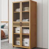 QPJ衣耐柜出房简易结实经济型实木用宿舍收组装 家用纳租卧室挂衣