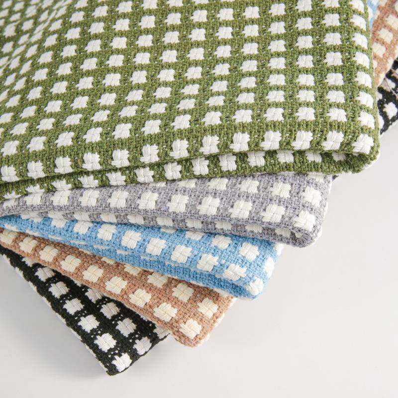 棉麻布沙发巾花边沙发垫布四季通简用约扶巾手防BCT滑防沙尘发巾