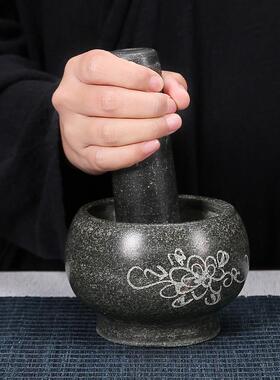 宋代点磨茶抹茶石青小茶磨手石55595件工磨茶叶研磨摆功夫茶具茶