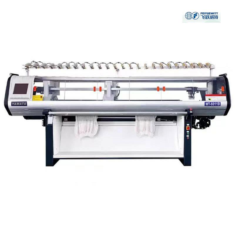 全自动电脑横编机织领机毛衫加工下摆加工围巾编织