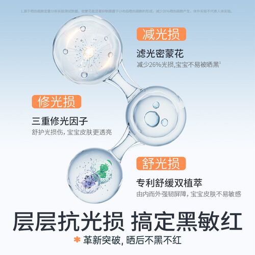 海龟爸爸修光霜儿童面霜女童提亮保湿补水滋润舒护舒缓宝宝润肤乳