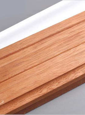 纯实木踢脚线|小地热脚踢款地板专用地3cm18/10cm线高暖锁扣加厚