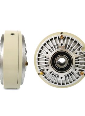 磁粉空心轴6NM到200NM刹车电机磁粉张力控制磁粉器磁粉24V制动器