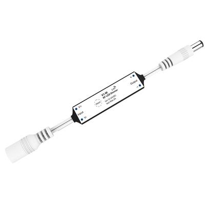 V1-W 1通道恒压单⾊LED微型2.4GRF控制器信号自动中继12-24V75W认