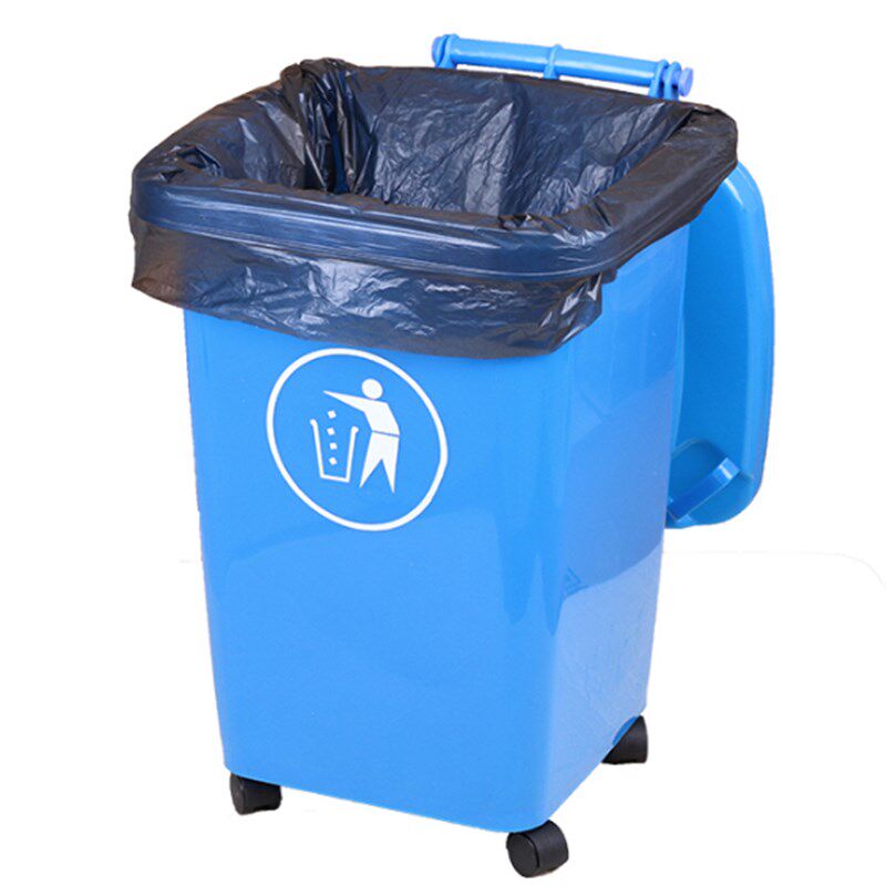 包邮黑色加厚大号垃圾袋平口物业酒店宾馆环卫塑料袋家用晒被除螨