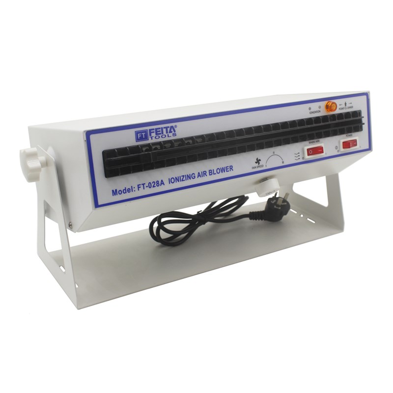 FEITA 除静电卧式工业离子风机 FT-028A台式离子风扇座挂双用风机