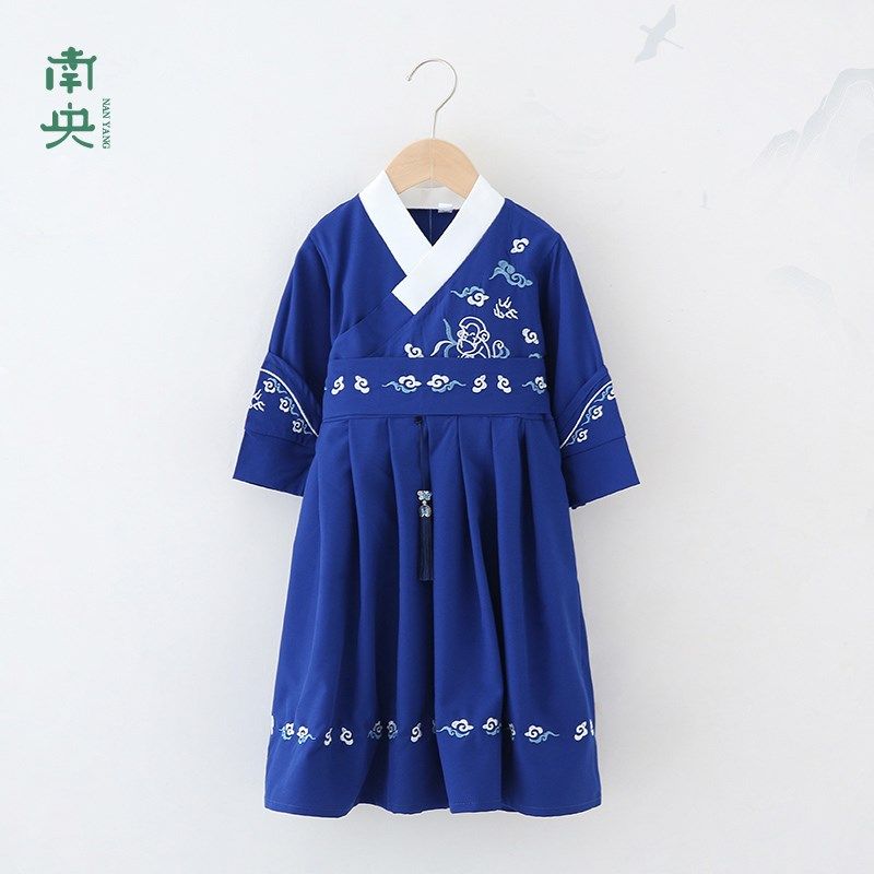 男童汉服春秋季中国风童装儿童飞鱼服明制古装男孩唐装长袍演出服,童装/婴儿装/亲子装,汉服,淘宝优惠券,粉丝福利购,淘宝优惠卷