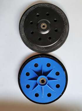 180/215MM打磨机自粘砂纸磨盘海绵粘盘沙盘墙面打磨机 砂纸机圆盘